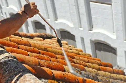 Nettoyage de toitures - Sainte-Marie